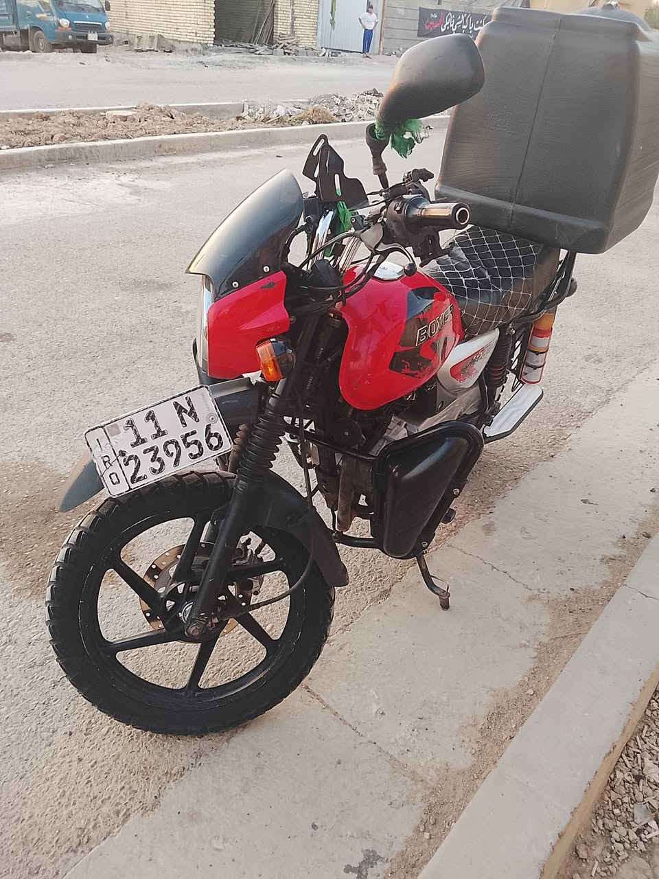 سلام عليكم بوكسر موديل 21نهايته شهر 12 دراجه نضيفه كلش كامله مكمله من كلشي رقم وسنويه بسمي تحويل ثاني يوم السعر 1900مكاني الزعفرانيه الرقم ***********
