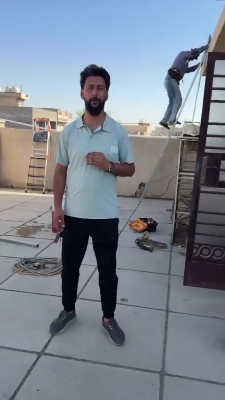 🔺️ منظومة طاقة شمسية 20 أمبير نهاري 15 امبير ليلي 

⭕️منظومة رقم (368)

 📍موقع حي العدل 

 بطاريات ليثيوم فوسفات الحديد
بسعة 15 كيلوواط 
ضمان 5 سنوات 

 انفيرتر Felicity 6kw
هايبرد بنظام Wi-Fi 
لمتابعة المنظومة عن بعد
ضمان 2 سنة 

الواح Jinko 720w
 مقاوم للغبار 
24 باسبار وجهين
ضمان 12  سنة 

للاستفسار زيارة مكاتبنا في بغداد او الاتصال على الارقام التالية  :
 
📍 مكتب حي الجامعة - مجمع النهرين التجاري - مجاور جامع ملا حويش :
م. رانيا ***********
م. سيف ***********
م. يوسف *********** 
م. نجم ***********

 📍 مكتب شارع الصناعة - مجمع العلوية - مجاور مستشفى العلوية للاطفال : 
م. شهد ***********
م. سؤدد ***********
م. حمزة ***********

قسم الصيانة والمتابعة الدورية :
م. عبد الغفور  ***********
