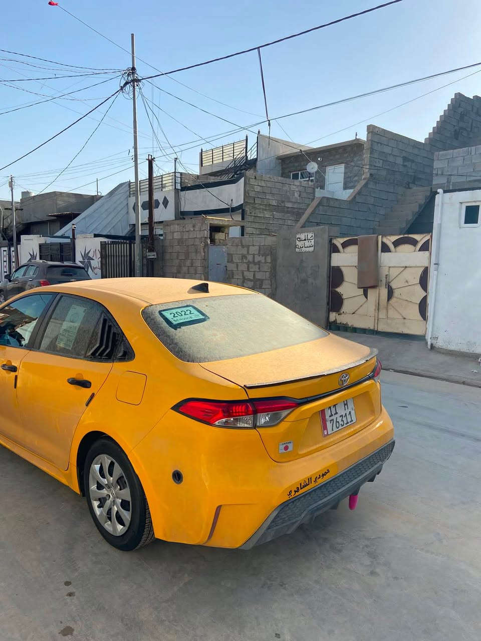 مكلف بالنشر خابر صاحبها 
كورلا 2021 LEرقم بغداد السنويه بسمي شرط تحويل رقم دولي دفتر بانزين بيها منضومه غاز بيها ام الكارت 
داخل اسود ضررها جامرلغ وبونيد وبيها بالشاصي شويه سعر 145 بيها مجال 
*********** كركوك, العراق

