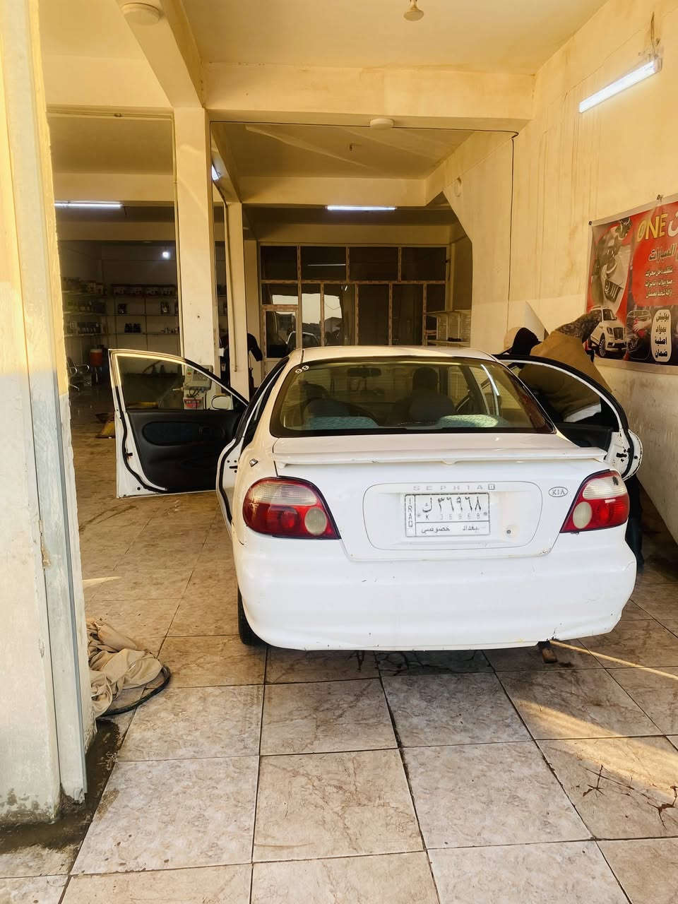 السلام عليكم
سيفيا موديل 1997 رقم بغداد مشروع وطني سنوية ما ساقطة 
وشرط التحويل بكل مكان سياره كاعدة 
ونظيفة محرك شرط وكير نص عمر بيها نقوصات بسيطه 
السعر 35 ملاحظة نقوصات السياره ينزل من السعر مكان السياره صلاح الدين تكريت : ***********
