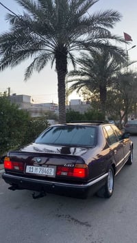 Bmw 740 سياره موديل 93 رقم بغداد الكليزي هزه جديده شرط التحويل محرك و ...