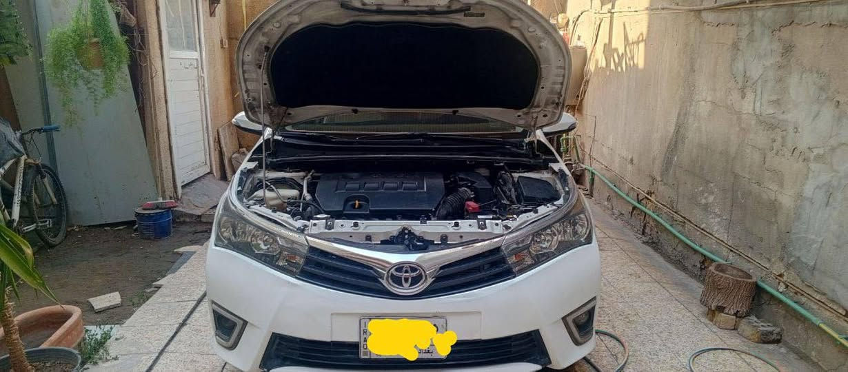 كورلا 2015 ( رقم بغداد)
خليجي شركة عامة محرك 1.6 

ماشية 118 كيلو حقيقي

كير محرك جديد كلششش 

بيها باب صبغ وباب ثاني كلير بدون دواخل

وبيها بارد 

سعر السيارة 133 

مكان السيارة الكريعات 

رقم الهاتف ***********
