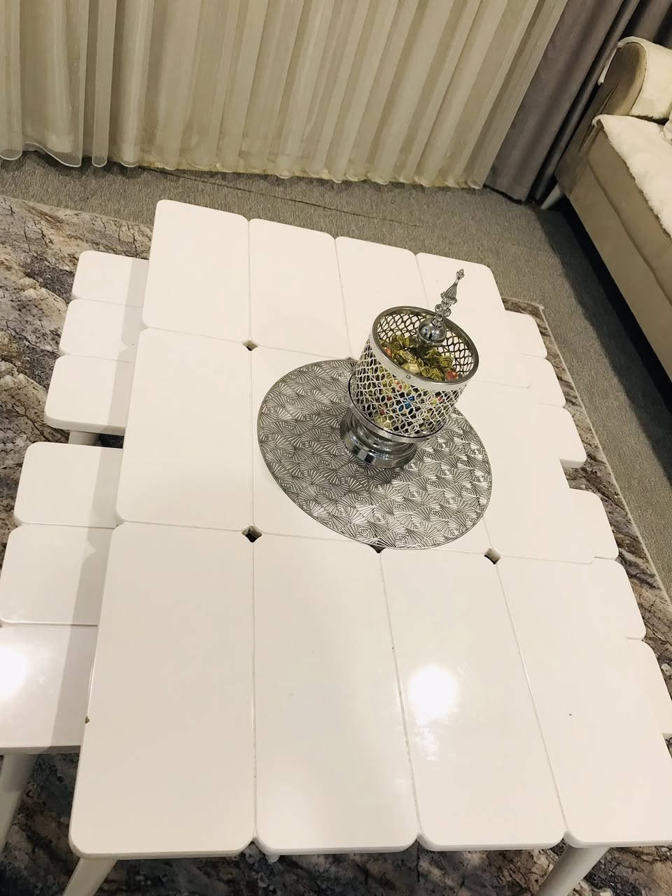 تاقم قەنەفەی ئێڵ ١٠ نەفەری لەگەڵ مێزی ناوەڕاست و چوار تەپڵەک قوفڵی ٣٥٠ ھەزار ـ سلێمانی


**إذا كنت صاحب هذا الإعلان وتريد حذفه لأي سبب، رجاءا أرسل رسالة إلى الدعم الفني**