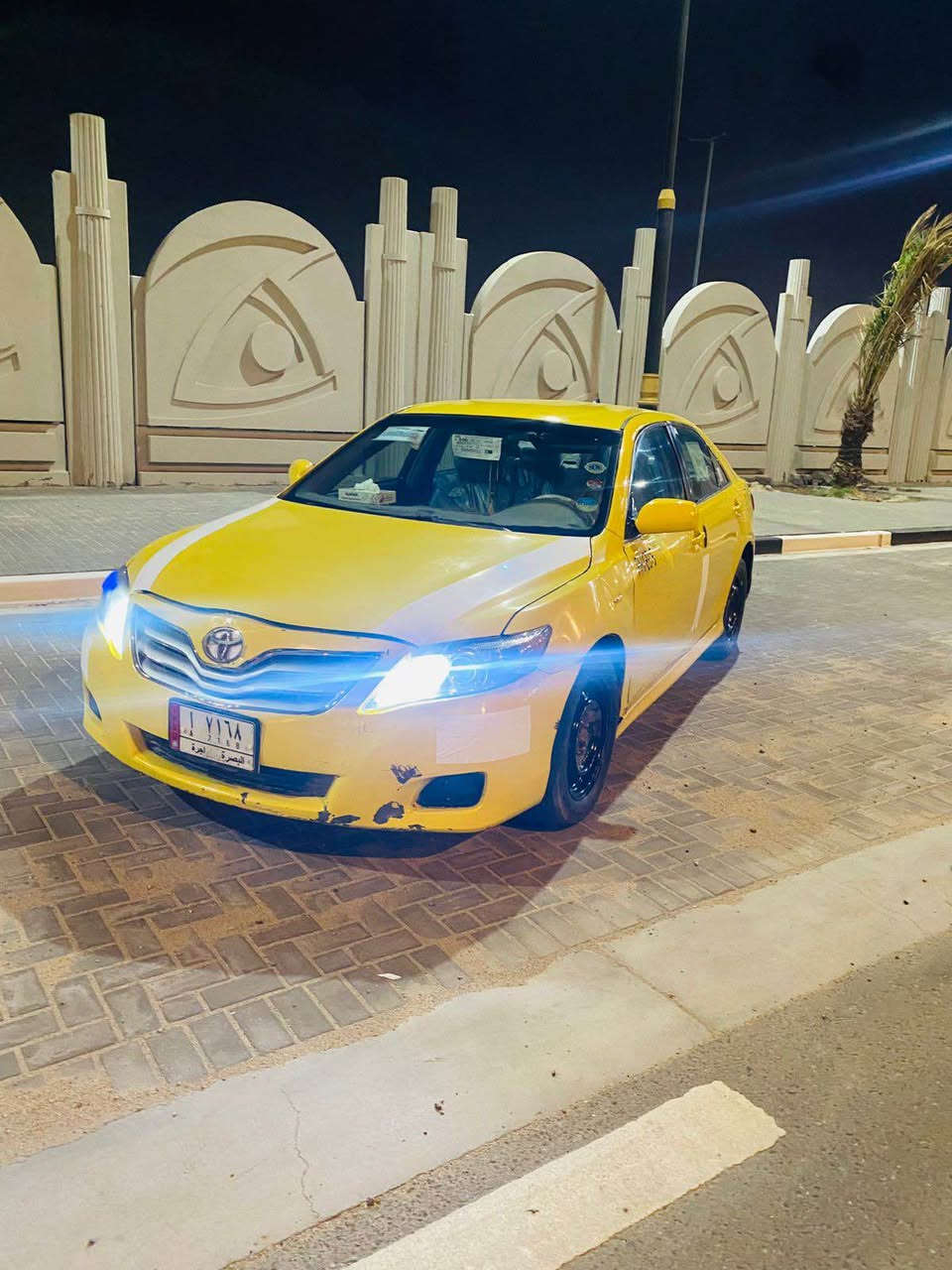 كامري 2010 للبيع او مراوس حسب القناعه وارد أمريكي بيه ضربه وراه بل صندوك مصبوغه صفرا مصفره هيئه وغرمات السياره جاهزه مكينه كير حداده تبريد ثلج ❄️ كهربائيات تخم تاير لايت زنون شاشه السياره كلش حلوه رقم بصره تحويل ثاني يوم مكاني بصرة سعر 50 وبيه مجال بصيط *********** البصرة, العراق
