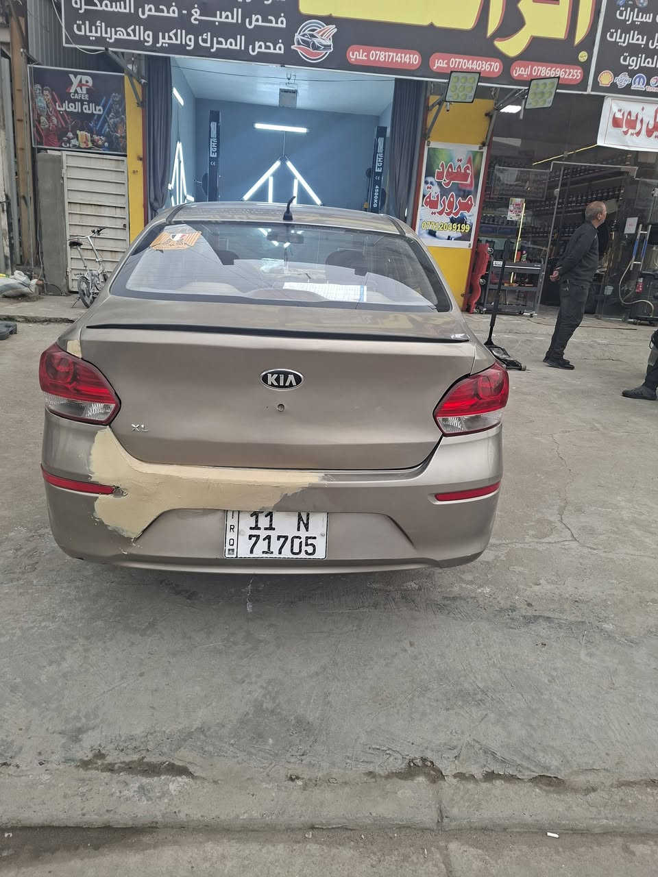 كيا بيكاس 2020  خليجي 🔥
اشاير بالمري 
مري كهرباء 
abs
ضغط اطارات 
كروز سرعة 
شاشة اندرويد اوتو كار بلي
كاميرا خلفية
حساس خلفي
السيارة حالهة حال الجديدة 
ماشية 80 قابل للزيادة
محرك 1400
بيها صبغ 3قطع جمالية
خليجي 
رقم بغداد الجديد شرط التحويل ثاني يوم 
السعر 90 ورقة بيه مجال بصيط
مكاني بغداد ***********
