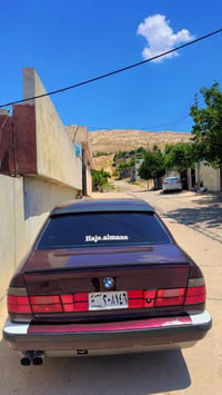 BMW مۆدێل 1993 پێش گەورە  گێڕو مەکینە بەشەرت مەکینە کەپس  گێر عادی  سل...