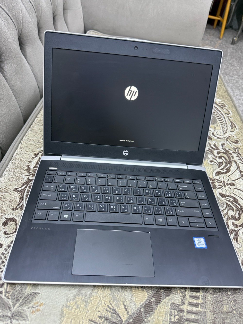مواصفات اللابتوب 
كوراي 5 الجيل 8 
ذاكرة 256 
رام 8 
كارت شاشة 4 GB 
حجم الشاشة 14 إنش 
كيبورد عربي انكليزي 
الابتوب شغال ما بي اي خلل وتجي وياه شاحنتة الأصلية 
 ولا مفتوح ولا مصلح 

سعره 260 قفل  ، وعندي توصيل وتجي وياها جنطة

للاستفسار خاص او *********** بي واتساب