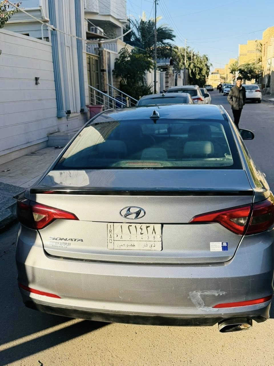 السلام عليكم
سوناتا 2016 

رقم ذي قار تحويل مباشر   
 صور الحادث بالمنشور 

شاشه+كامره دواره+ فول تحكم ستيرن+ثلاثة انظمة قياده+نظام ايكو+مانع نزلاق+ويل كب أصلي+ 
‏DRIVE MOOD.   

السعر : 117  وبي مجال 
للاستفسار : ***********
