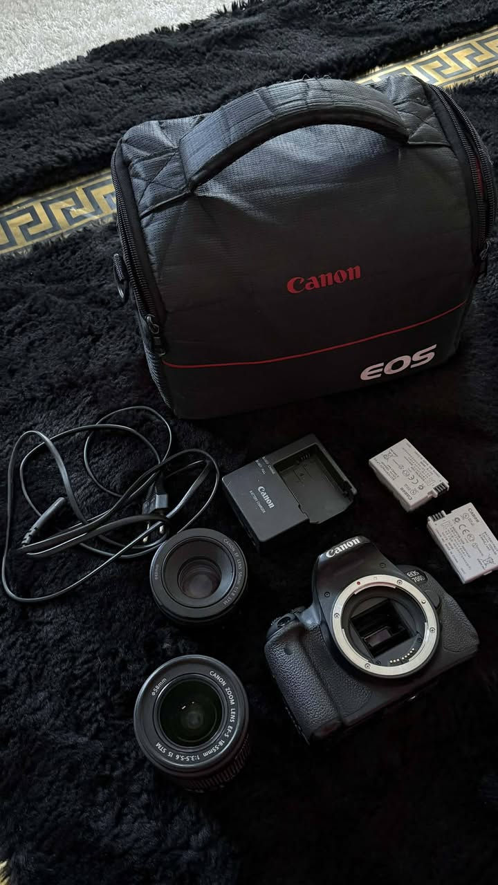 📢 إعلان بيع كامرة Canon 700D بحالة ممتازة – نظافة 98% 🔥
عدة متكاملة وجاهزة للاستخدام 👇

✔️ عدسة أصلية 18-55
✔️ عدسة 50mm بعزل جميل
✔️ حقيبة Canon أصلية
✔️ بطاريات عدد 2 + شاحن
📸 مناسبة للتصوير الفوتوغرافي وصناعة المحتوى
💰 السعر: 325 ألف دينار عراقي
🚚 التوصيل متوفر لجميع محافظات العراق
📱 للتواصل واتساب : ***********
