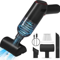 مكنسة شحن • للسيارة والأثاث • سحب ودفع