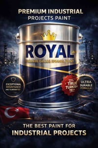 الطلاء الصناعي الاحترافي #رويال  07701603318