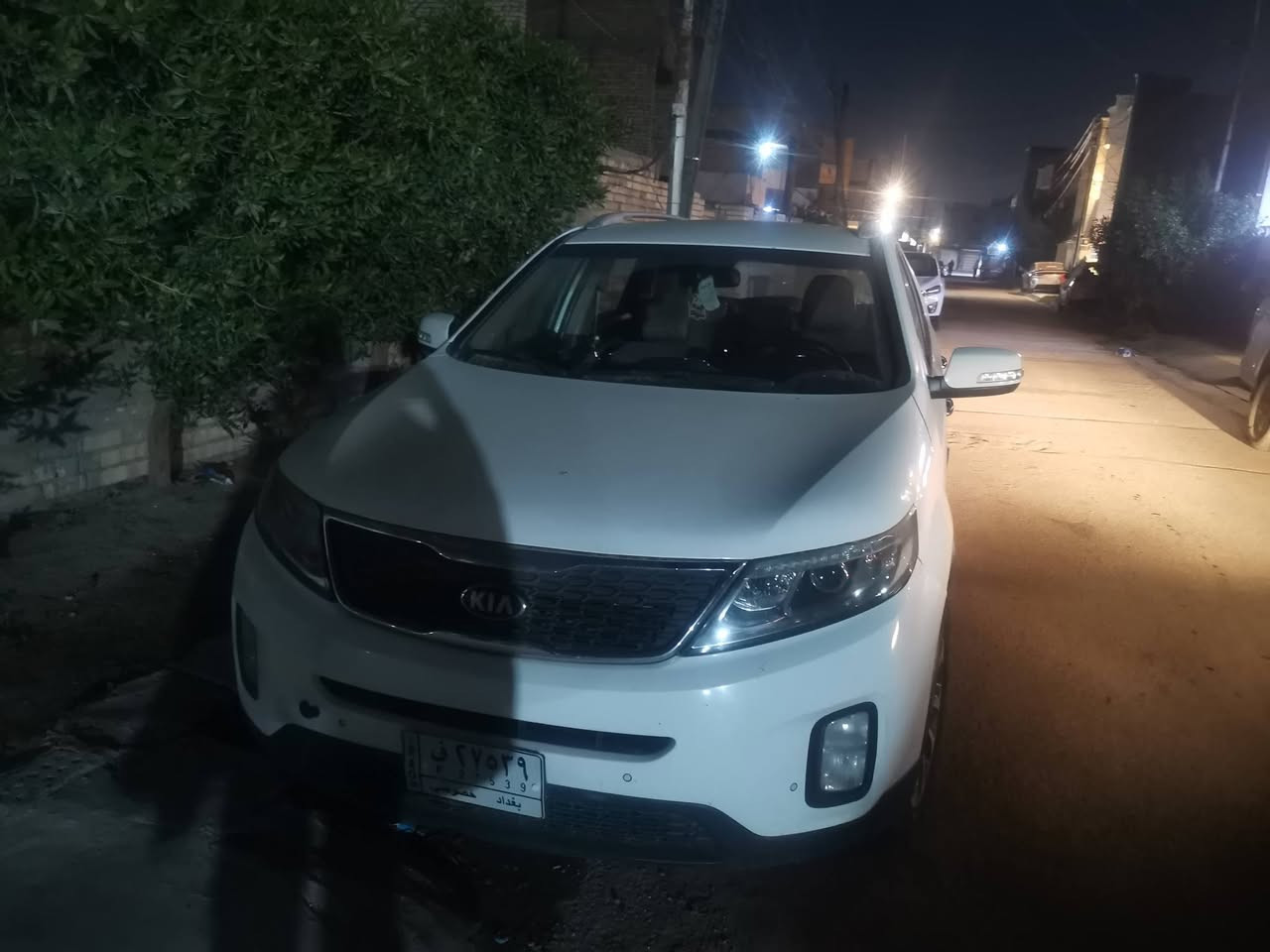 يا الله
سلام عليكم
سورنتو 2014 خليجي رقم بغداد بسمي 3 بصمات 6 سلندر 7 راكب 3 قطع تبريد السيارة مكفولة من الصبغ فقط بارد قليل بالباب وشوية بالجاملق بدون فتح السعر 185..
