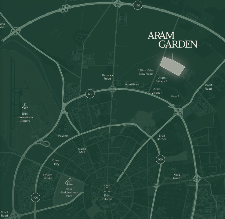ARAM GARDEN

مشروع فيلات عصرية فاخرة بمساحات متنوعة و تصاميم تنسجم مع العائلة العراقية في موقع مميز في أربيل و مساحات خضراء كثيرة و مواصفات استثنائية تدخل السوق في 6/6/2026.. 

سارع بالحجز و أتصل بنا في عقارات جامانه

نحن دوما" بخدمتكم:

الرقم أسيا سيل و واتساب ***********
