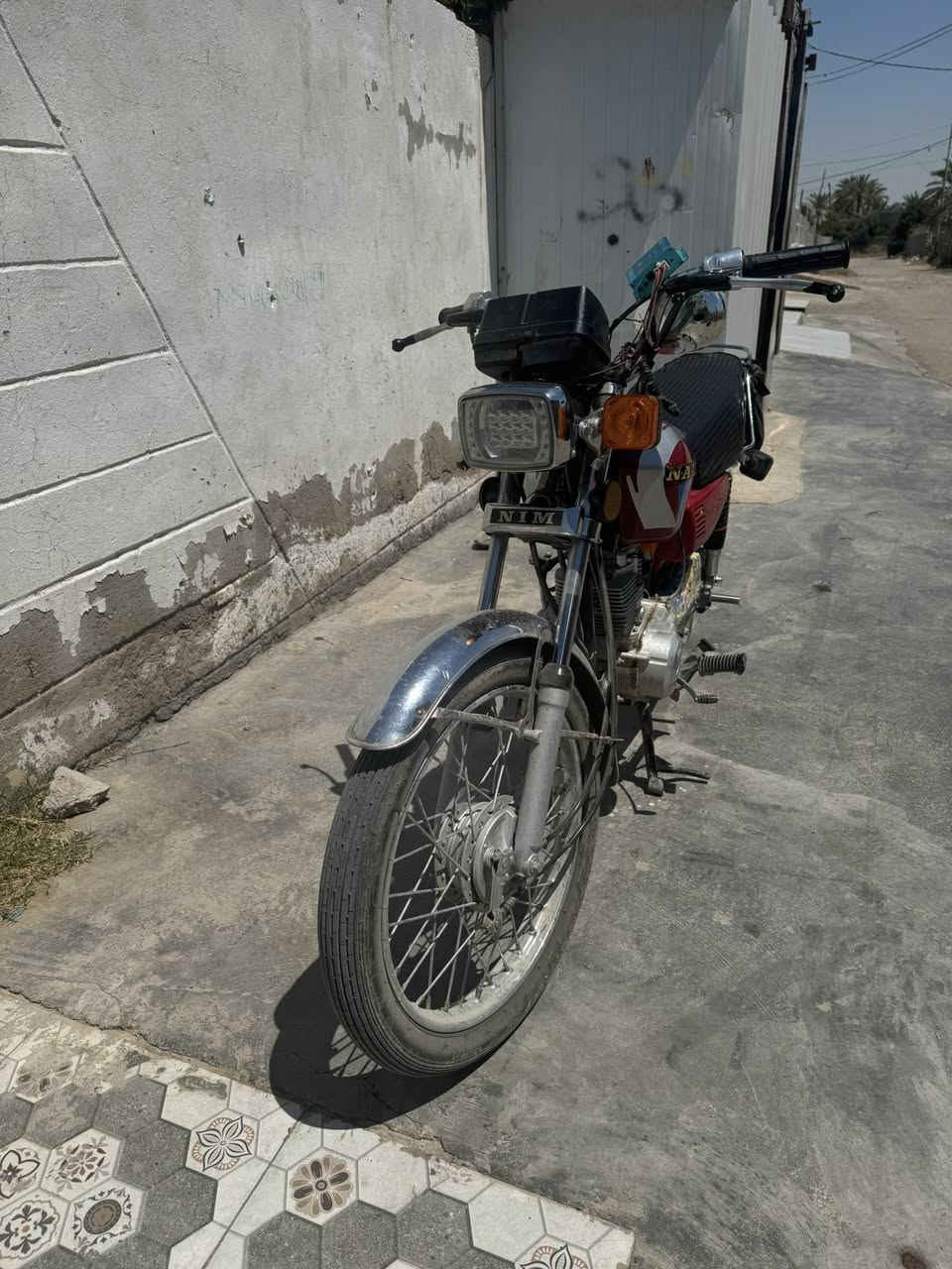 سلام عليكم شباب دراجه نامه مديل 2025دراجه خير من الله أوراق كامله بس متترقم وهاذ رقمي ***********مكاني بعقوبه عباره
