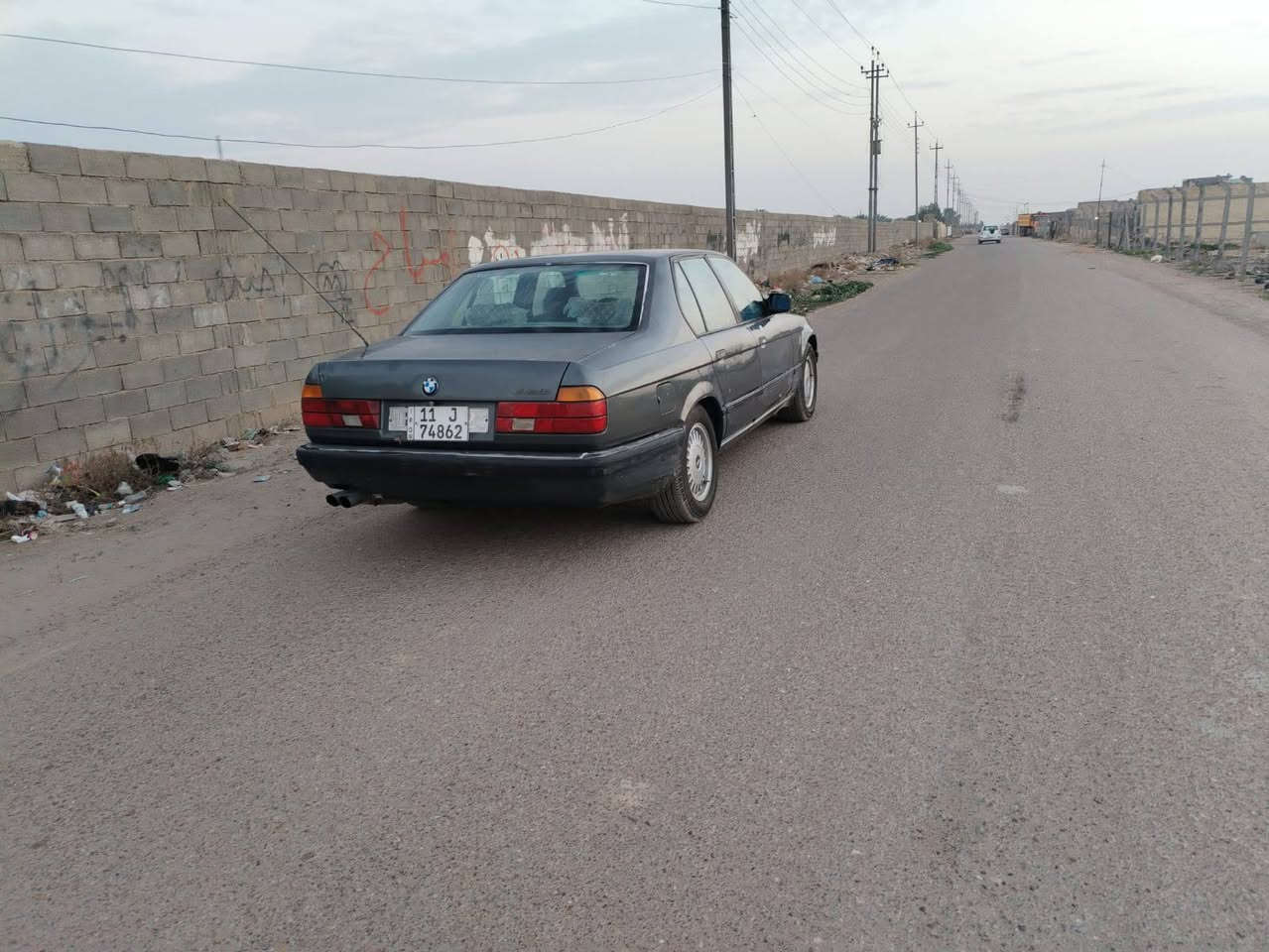 للبيع بي ام حجم 735 بغدادموديل 91 رقم انكليزي سنويه جديده سعر 40 $ موبايل *********** تحويل ثاني يوم رقم دولي سنوية مجددة هزة جديده   محرك وكير مكفول لا ضربه ولا تبديل  ولا خياس  حدادية امامي خلفي نضيفه كهربائيات كله شغالة  عله بلادهه تخم تاير ويل جديد  دواخل نظيفه. تدفئة شغال مكاني بغدادموجود واتساب
