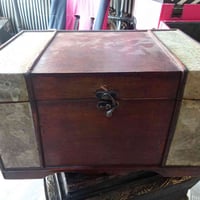 صندوك خشب • ارتفاع ١٨ عرض ٣٤ • نضافة ٩٨/١٠٠