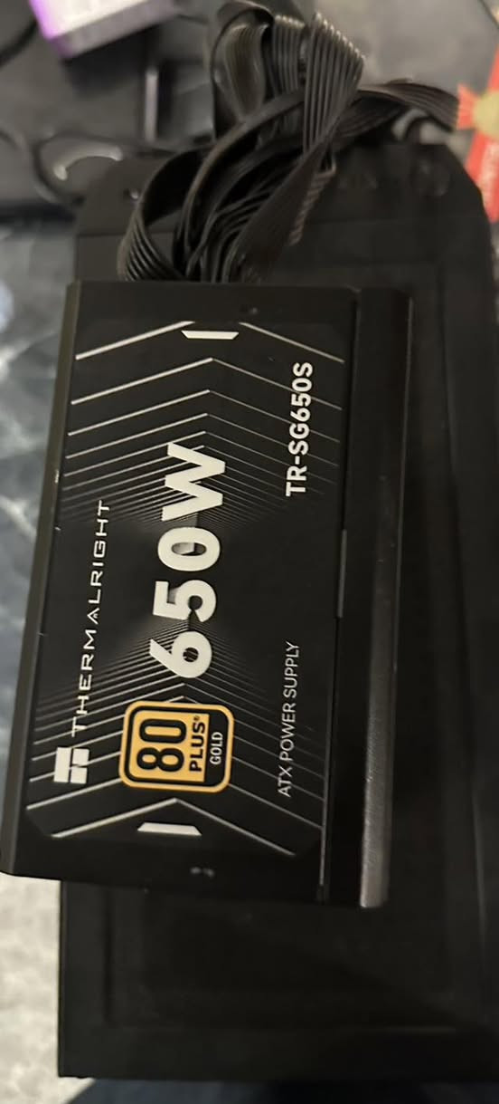 معالج/ i5 12400f
بورد / msi b760
الكومبو سعرة 375 
رامات / 2*8 3200 kllisre ب 100
مبرد/ هوائي ب20
بور سبلاي / ثرملتيك 650 gold ب 75
يو بي اس 1500 ب 35 
يو بي اس من شركة فاربر 2500 ويا ضمان سنتين وبطاريتهة زينة  ب 120
طابعة 3d وياهة فلمنت ب 50
كيس لون اسود ويا فان واحد ب 35 وكامل كل ملحقاتهة
مكاني دورة اكو توصيل لكل العراق والاسعار واكو غراض بسعارهن بيهن مجال


**إذا كنت صاحب هذا الإعلان وتريد حذفه لأي سبب، رجاءا أرسل رسالة إلى الدعم الفني**