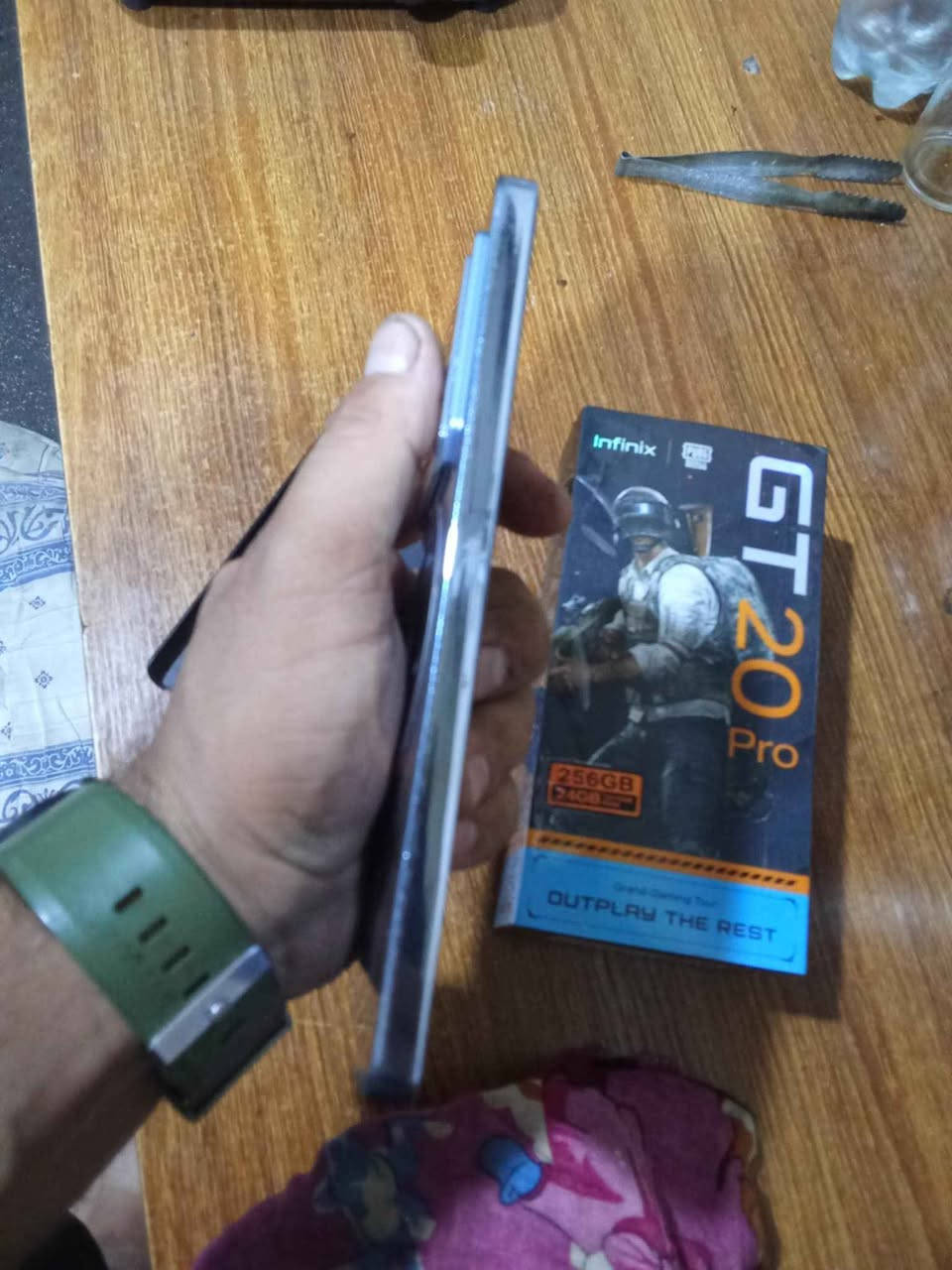 Infinix GT 20 Pro
ذاكره 256

رام24

بوبجي 120فريم

بي زر البور اشويه بيها قوه
كامل ملحقاته

السعر 280الف مجال حك جيه ويرهم مراوس اعلى منه وانطي فرق

بغداد الكفاح بغداد, العراق


**إذا كنت صاحب هذا الإعلان وتريد حذفه لأي سبب، رجاءا أرسل رسالة إلى الدعم الفني**