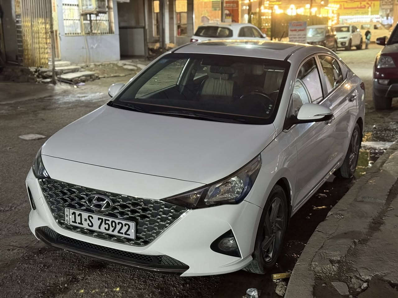 السلام عليكم
اكسنت خليجي لون ابيض موديل 2022 للبيع

مواصفات الشركه العامه شاشه كاربلي 5 ويل كب حساس خلفي فتحه سقف كشنات جلد مكينه 1600 مكينه كير مكفولات دوش بيها بارد بخشم الجاملغ فقط ماشيه 78 الف رقم بغداد الدولي بأسمي تحويل مباشر السعر 137 وبيها مجال بسيط للاستفسار اتصل ع الرقم ***********
