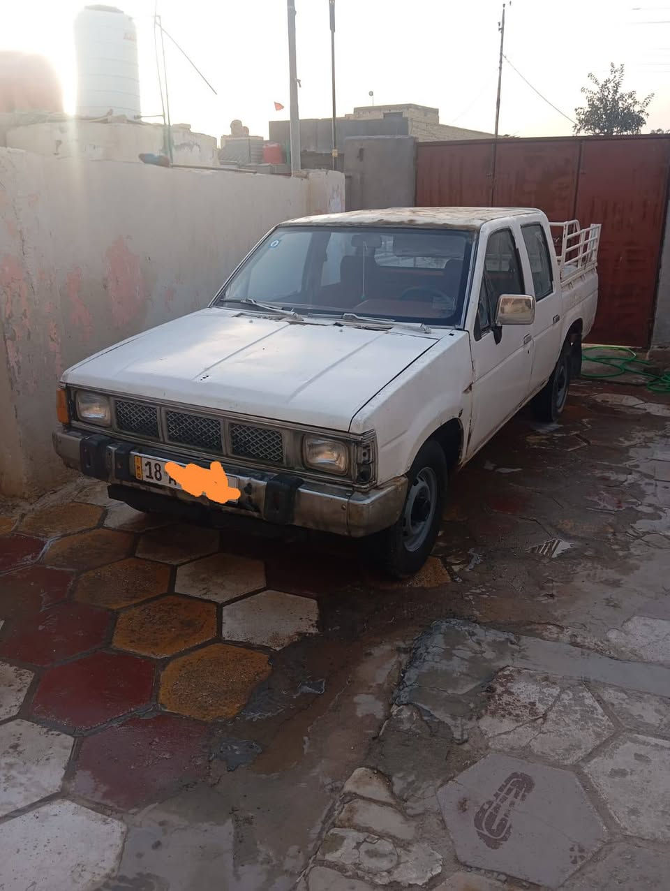 سلام عليكم ورحمه الله وبركاته 
نيسان 89
مكينه 2400
مكينه وكير واكسن وشاصي كفاله حداديه جديده تخم تاير جديد دوشمه جديده كهربائيات شقاله 
رقم بابل مشروع وطني 
سنويه مجدده لل2030باسمي 
سياره لا كلبه ولا تجيه 
مكان ناصريه بطحاء 
سعر 30
***********واتساب متوفر
