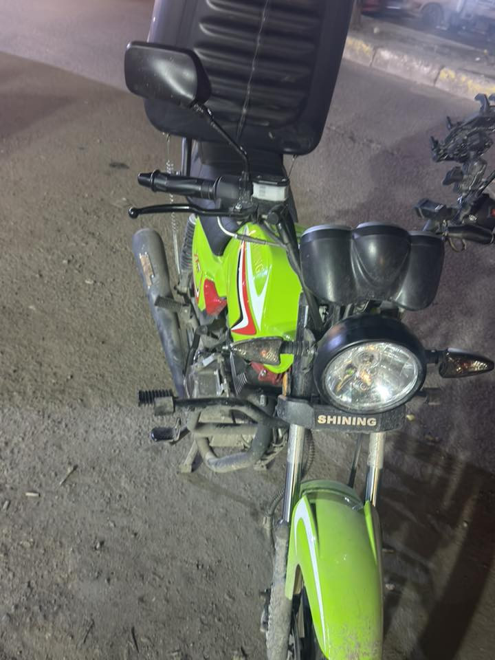 السلام عليكم دراجة شاينك موديل 26 بغداد الشعب ماشية سبوع فقط السعر مليون و300 وبيهة مجال 
***********
