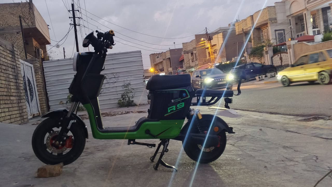 دراجة ار9للبيع جديدة
مديل2026
بطاريات5ولي اصلي
4سرع الأقصى 109
شاشة حذثيثة بلوتوث وبيه بصمة وسويج
بيه نضام الRرجوع إلى الخلف
صار 4من شتريته جديدة كلشش مشحونة بس مرتين2
السعر500$وبيه مجال بسيط
العنوان بغداد جديدة رقم***********
