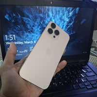 ايفون 16 برو ماكس ( شرق اوسط ) ذاكره 256 تك سيم📲 بطارية 100 دورات 100🔋...