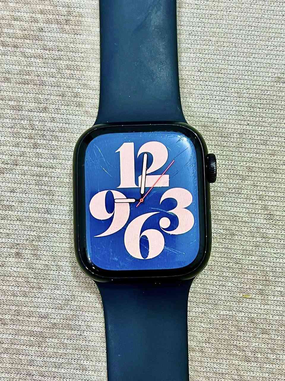 ابل الجيل السابع ،، حجم 41 ،، البطارية 100‎%‎ ،، بيها شخوط في الشاشه ،، مع قاعده شحن من شركة انكر فقط مكان شحن الساعه شغال بالنسبة للقاعده الشحن اما الساعة تشحن طبيعي  ما بيها شي  ،، متوفر توصيل لجميع المحافظات


**إذا كنت صاحب هذا الإعلان وتريد حذفه لأي سبب، رجاءا أرسل رسالة إلى الدعم الفني**