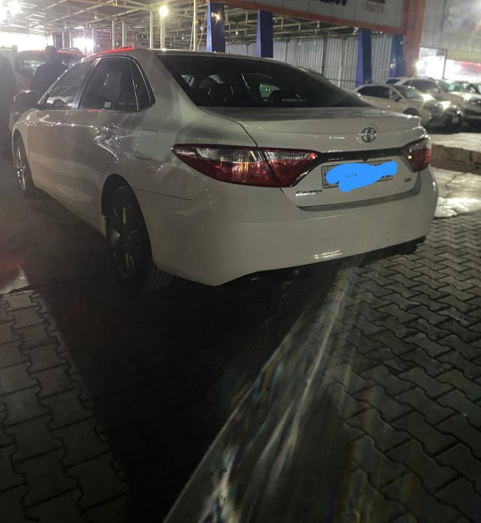 كامري 2017 رقم سليمانية
رقم وسنوية 
محرك 4 سلندر حجم 2,5 مامفتوح 
كير ومحرك بدون صوت وصرف وبخار وتنقيص
ماشيه 135 ميل فقط
دشبول نظيف دواخل غرفة وكشنات 
مواصفات se
كشن سايق كهربائي
تحكم استيرن / تحديد سرعة
طخم صدر امامي خلفي شرط
ويل كروم - تايرات - تخم صدر - كلها شرط
منظومة لايتات زينون ناصي ابيض
مكاني كركوك 
شرط التحويل والغرامات 
سيارة كلين تايتل 
ملاحظة الدهن والفلتر من شركة ساز 
سعر 193$ بيها مجال 🌷
آسيا واتساب ***********
شراي اتصل وتدلل 🌹
