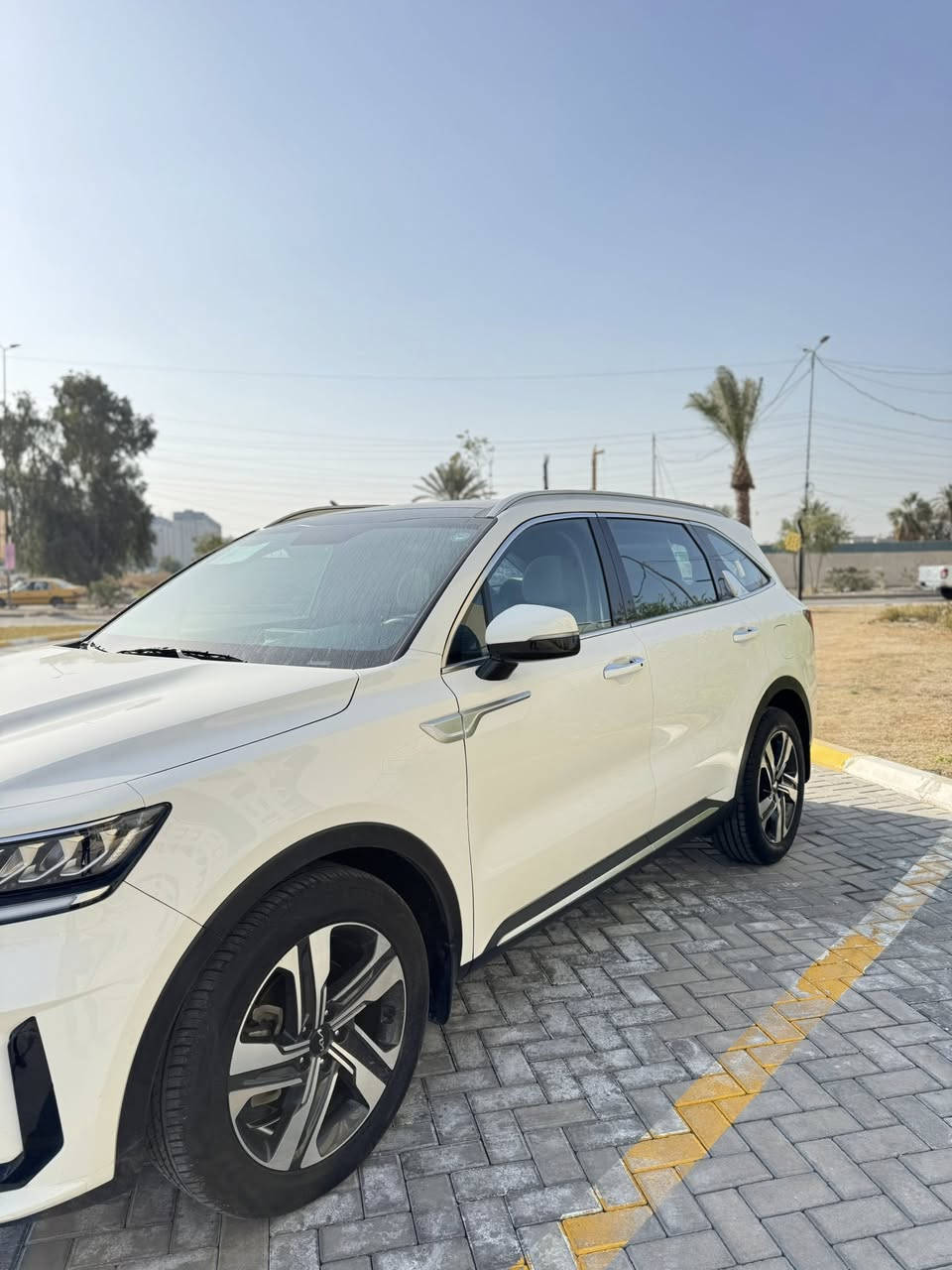 كيا  سورنتو  2022 خليجي فول مواصفات مغلفه PPF  مكفوله من صبغ وتبديل  فقط بيها مكانين بارد صغار كلش 

السياره فول

محرك 6 سلندر  
بانوراما 
كراسي كهرباء 
جنطة كهرباء
لايت 4عدسات 

ماشيه 47 الف كيلو 

السعر 284$$ورقه وبيها مجال بسيط للشراي

مكاني بغداد_حي الحسين قرب مطار بغداد الدولي 

للاستفسار اتصل 
***********
