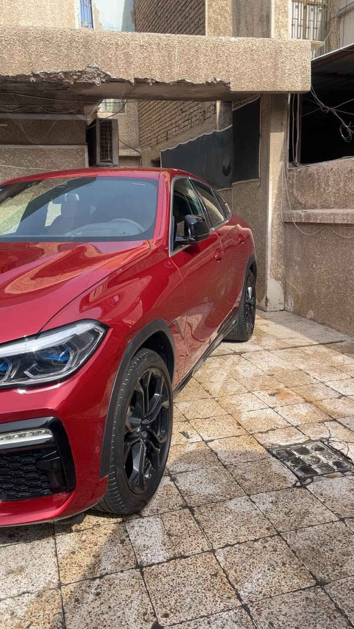 2023   BMW X6  40i 
  المسافة المقطوعة    - 44 الف ميل
----------------------------------------------------- 
✅ المواصفات :
الموديل: 2023
الوارد: امريكي – قطعة واحدة صبغ
🆔 الرقم: بغداد
مغلفة ppf
الممشى: 44,000 ميل
المحرك:6 سلندر تيربو
السعة: 3.0 لتر (3000 CC)
• سقف بانوراما
• مقاعد جلد كهرباء مع ميموري
• تدفئة كراسي + حافظات أكواب
• داتا شو 
• بصمة تشغيل وبصمة جميع الأبواب
• 4 كاميرات 360 درجة
• جنطة خلفية كهرباء
• لايتات LED أمامية وخلفية
• نظام قيادة ذكي ومساعدات أمان متقدمة
• تحكم مقود متعدد الوظائف
• نظام صوت فاخر
• مرايا كهرباء قابلة للطي
• مكيف أوتوماتيك متعدد المناطق
• السيارة نظيفة جداً ..
للتواصل 
***********
