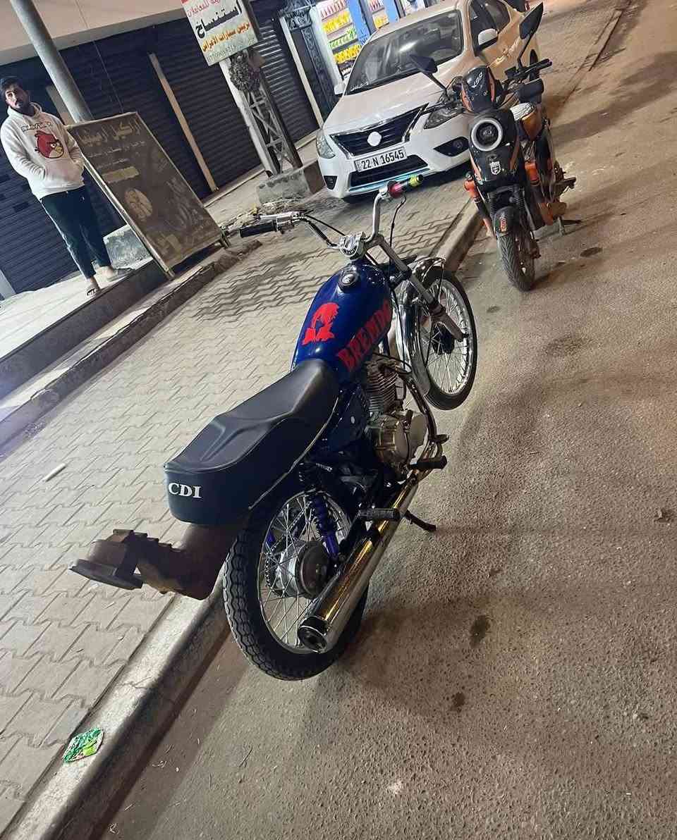 سلام عليكم دراجه ايراني نامه  اوراق مديل 2020 جاهزه دراجه اوراق اصولي شلعه ومعدل تخبل دراجه محرك نضيف مكفول من نضوح ومن صوت من دخنه كله مكفول ضفيره وباتري وياها سعر 700 مكاني بصره  رقمي***********
