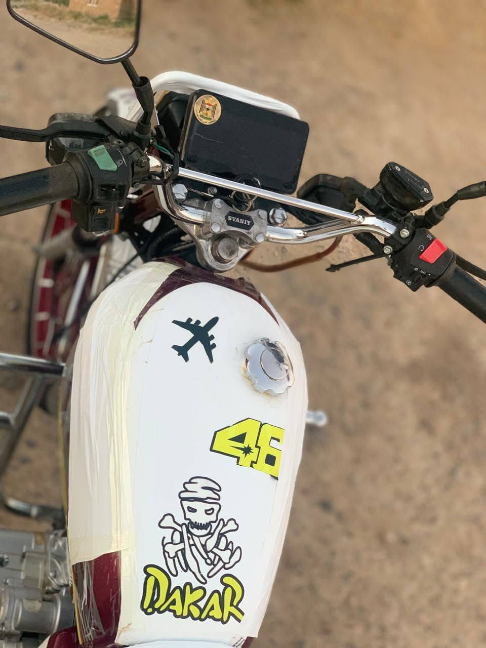 دراجه ايراني موديل 25 نضافه مثل ما واضح بلصوره وياه منفيس سعر 750 وبيه مجال ***********
