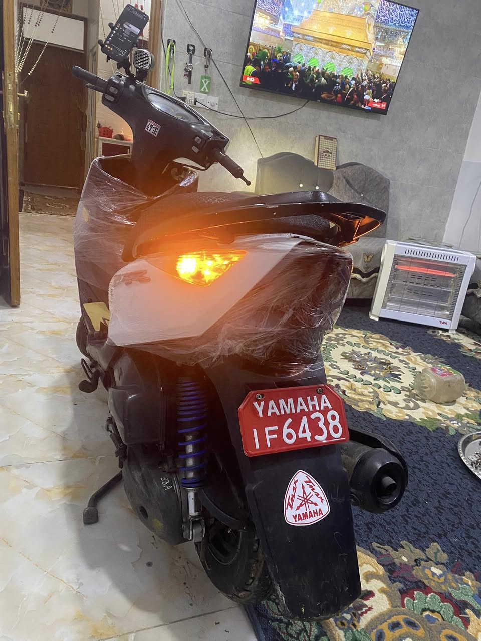 سلام عليكم مرخصت  الأدمن ثعلب نوزل  140 بلادي ما صار شهرين من نزلت من الرمبة برغي مال ملعوب بيهة مكينة خرسة ما تنسمع  تايرات جدد صدر جديد يعني ما تحس بل طسة دهنهة مبدلة جديد مؤتل ابو 20 يمشيك شهر ليكدام أوراق ومنفيس كلة موجود جيب وياك ألف فيتر إذا طلع بيهة عيب أو نقص تأخذ الدراجة وتروح اللة شاهد علية السعر 💸700 وبيهة  مجال  بصيط مكاني بغداد الشعب رقم الهاتف //📱*********** متواجد وتساب ومازنجر ♥️☘️.
