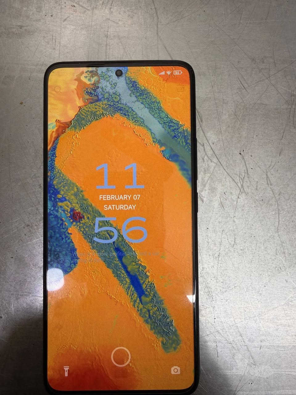 بسم الله الرحمن الرحيم 
بوكو f5 pro ذاكرة512 رام 24 شاشة 4k بس بيها طبع بسيط موضح بالصور الباقي كله مكفول و كامل ملحقات  مكاني المنصور 
سعره 275 مع ايربود كيمينك هدية 
***********
