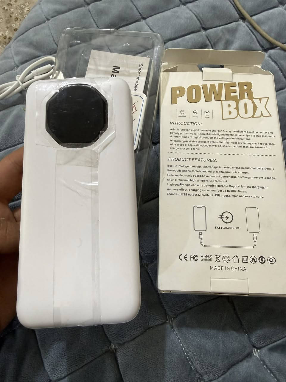 بور بينك شحن سريع سعه بطاريه عاليه 300000mAh
العنوان دور نفط تجي تاخذه من لبيت للاستفسار الاتصال على الرقم *********** 
السعر 25
