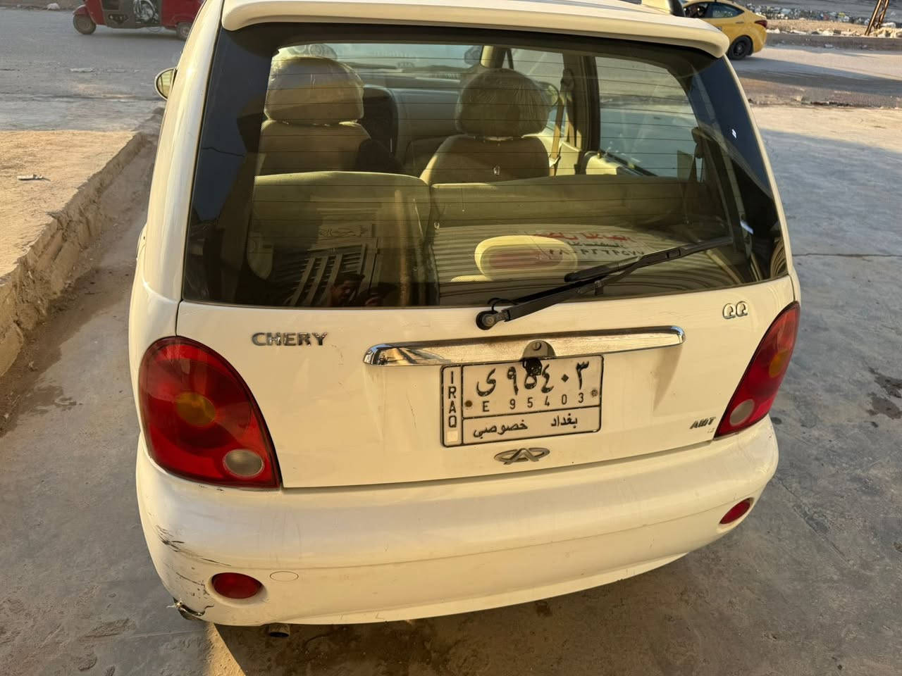 للبيع كيو كيو مو ديل 2013
السياره مكفوله من صبغ ومن تبديل بيهه فقط بارد قليل حته دعامياتهه بلاديات 
السياره كلش جديده ماشيه 81 الف
مكينه كير تبريد كله مكفولات مامفتوح برغي بيهن سياره جاهزه وين ميعجبك اطلع تراي بيهه رقم بغداد شرط التحويل 
مكاني بغداد الجديده سعرهه 33 بيهه مجال اي ستفسار اتصل عل رقم *********** فقط بيع بدون مراوس
