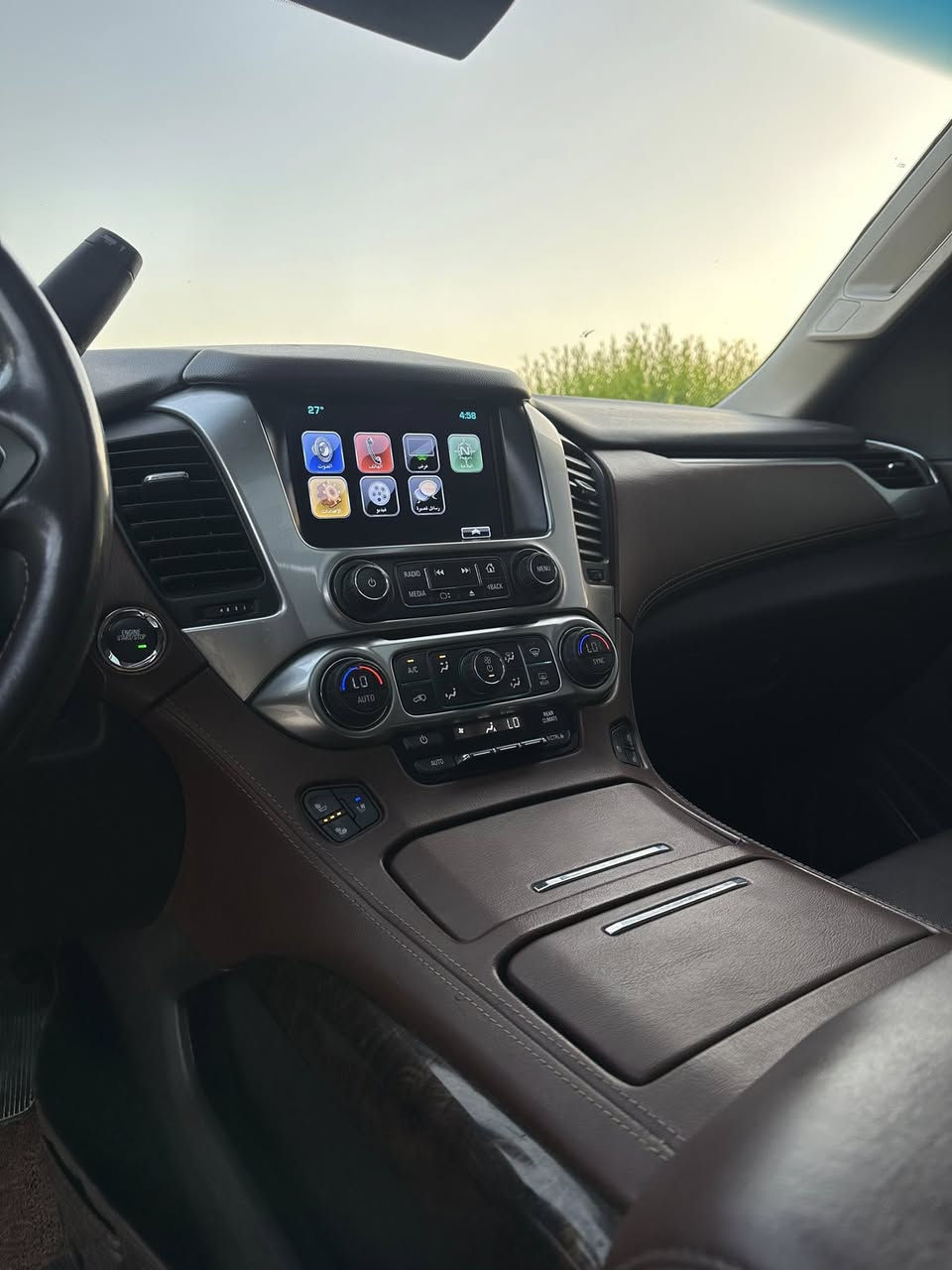 تاهو 2020 برايمر خليجي وكالة المنصور فول فوول
مواصفات
سلايد
 كشنات تبريد تدفئة
كشنات خلفي وامامي كهربائي
داتاشو
ثلاجة
٧ راكب
شاشة ديجيتال 
صندوق كهربائي
تشغيل عن بعد 
بصمه
فور ويل 4X4
داخل قرميدي
كشنات هزاز
كامره خلفيه دواره
كراسي كهرباء
شحن تلفون لاسلكي
رادارات
تحكم استيرن فول  
حساسات امامي خلفي 
شاشه جبيرة مع قاصه 
دفدي بالقمارة مع ريمونت
نظام  تحذير اصطدام 
نضام تنبيه عند خروج عن مسار
كرسي خزن ميموري
حاجب زنون
كروس سرعه  
نظام سير على مسار 
رقم شمالي 
شرط التحويل او الوكالة
السيارة بيها كتاب تضليل مروري مذكور بالسنوية
 ماشية ٧٨ الف 
مكفول السيارة بدون صبغ 
السعر 418$ وماكو هيج سعر بالسوك خليجي وفول
***********
مكان السيارة اربيل
