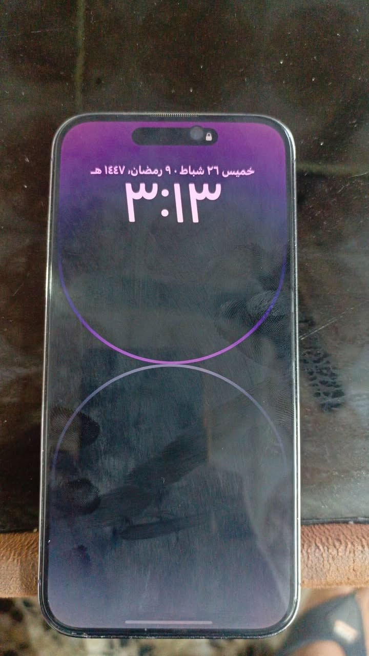 السلام عليكم
14برو ماكس لبيع

128بطاريه85

الون البنفسجي 

شرق اوسط 

كله شغال كامرات ✅اتصال✅سيمكرت✅فيس ايدي✅واي فاي✅بدون عطل تجي تفحص ع راحتك لحد ماتمل مابي عطل النضافه شوفت عينك السعر 800 الف 

مكاني بغداد البياع 
***********
