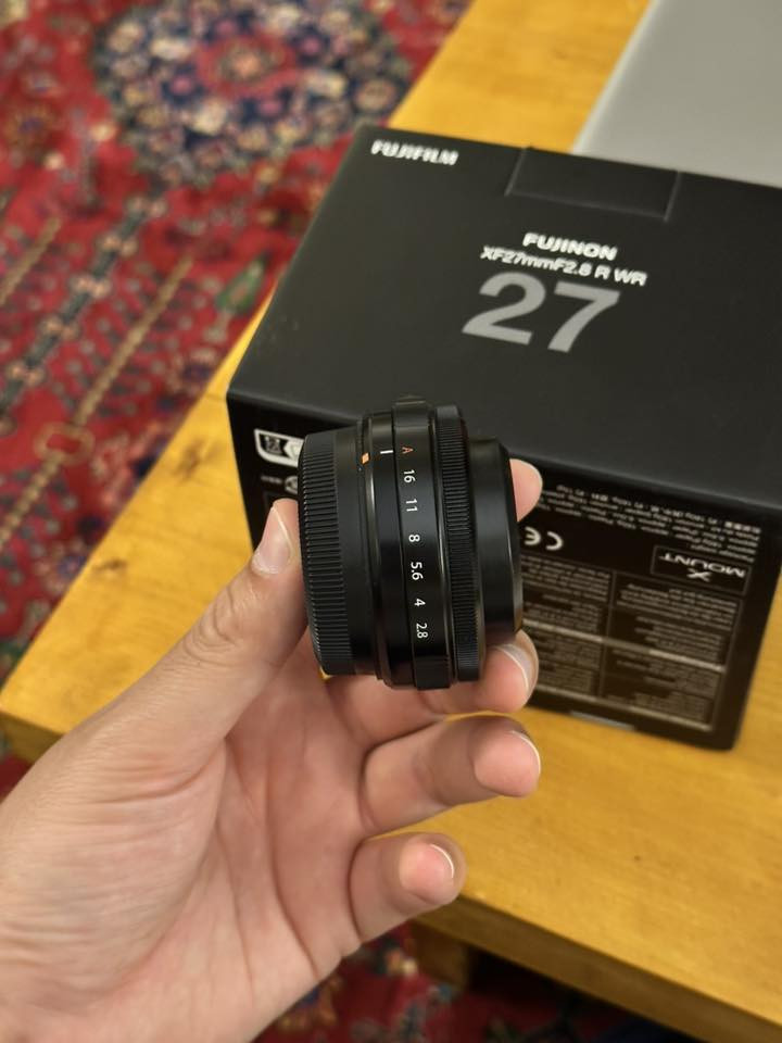 للبيع عدسة فوجي f2.8/xf27mm
السعر ٣٩٠ الف
للتواصل /***********
عندي توصيل لكل العراق

