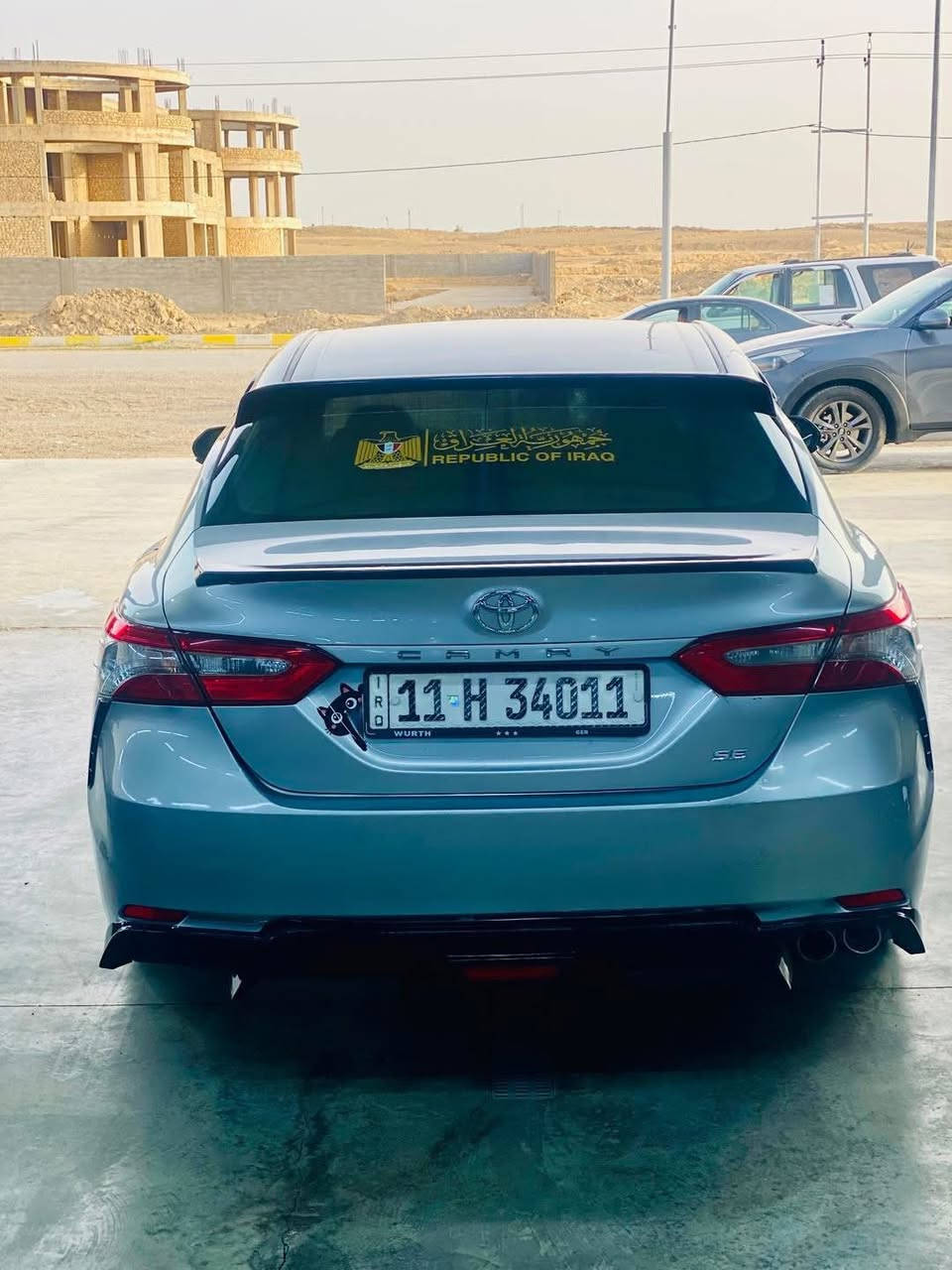 تيوتا كامري
مديل 2018 
وارد امريكي 
مواصفات SE
رقم بغداد دولي الجديد 
ماشيه 280 KM
ضرر  ثلاث قطع
بدون ايرباك 
السعر (155) وبيه مجال 
مكان السياره الانبار 

للاستفسار الاتصال بالرقم 
***********
