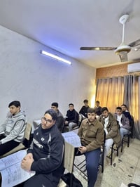 مراجعة نصف السنة • معهد مواهب العراق • حي الاسرى شارع الفوج