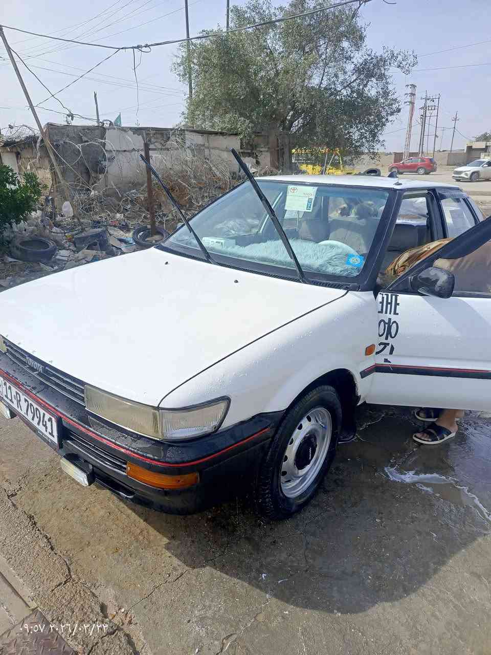 كورلا 90 يسره ابلاد تبريد تدفه مكينه كير عادي حداديه كامله بسمي صبغ باب الصدر ونص تقريبا السعر 39
*********** مكاني بابل
