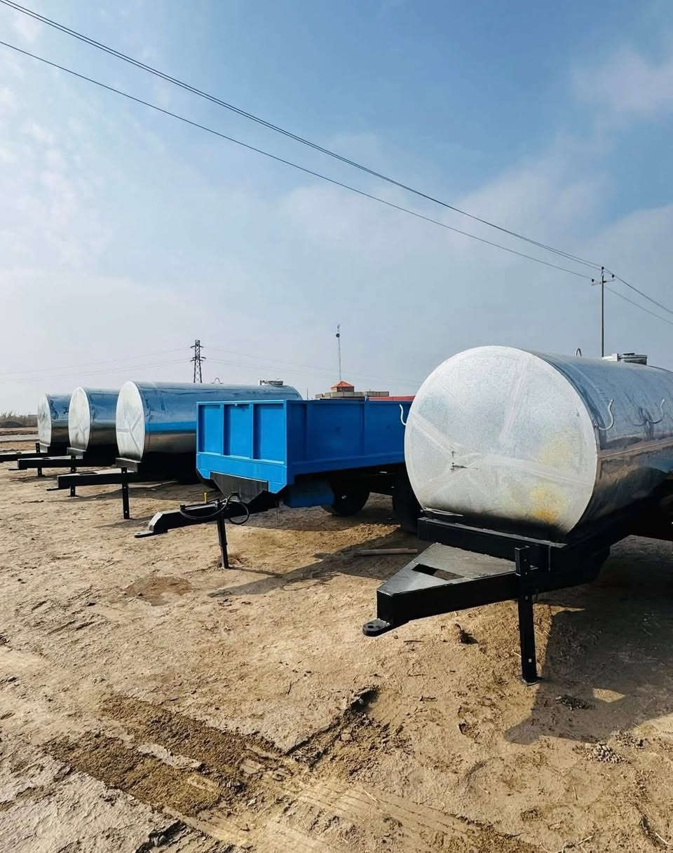 مقطورات والخزانات بكافت الحجام  والتانكيات للبيع مغلون درجه اولى دنكير تاير 22 شاصي بلادي السعه 5000 او 3500

المكان الشوملي قرب السريع الدولي على الشارع العام قرب المحطه البهاء مدخل الشوملي

للاتصال على الارقام

***********

***********

توجد خدمات توصيل لكافه المحافظات
