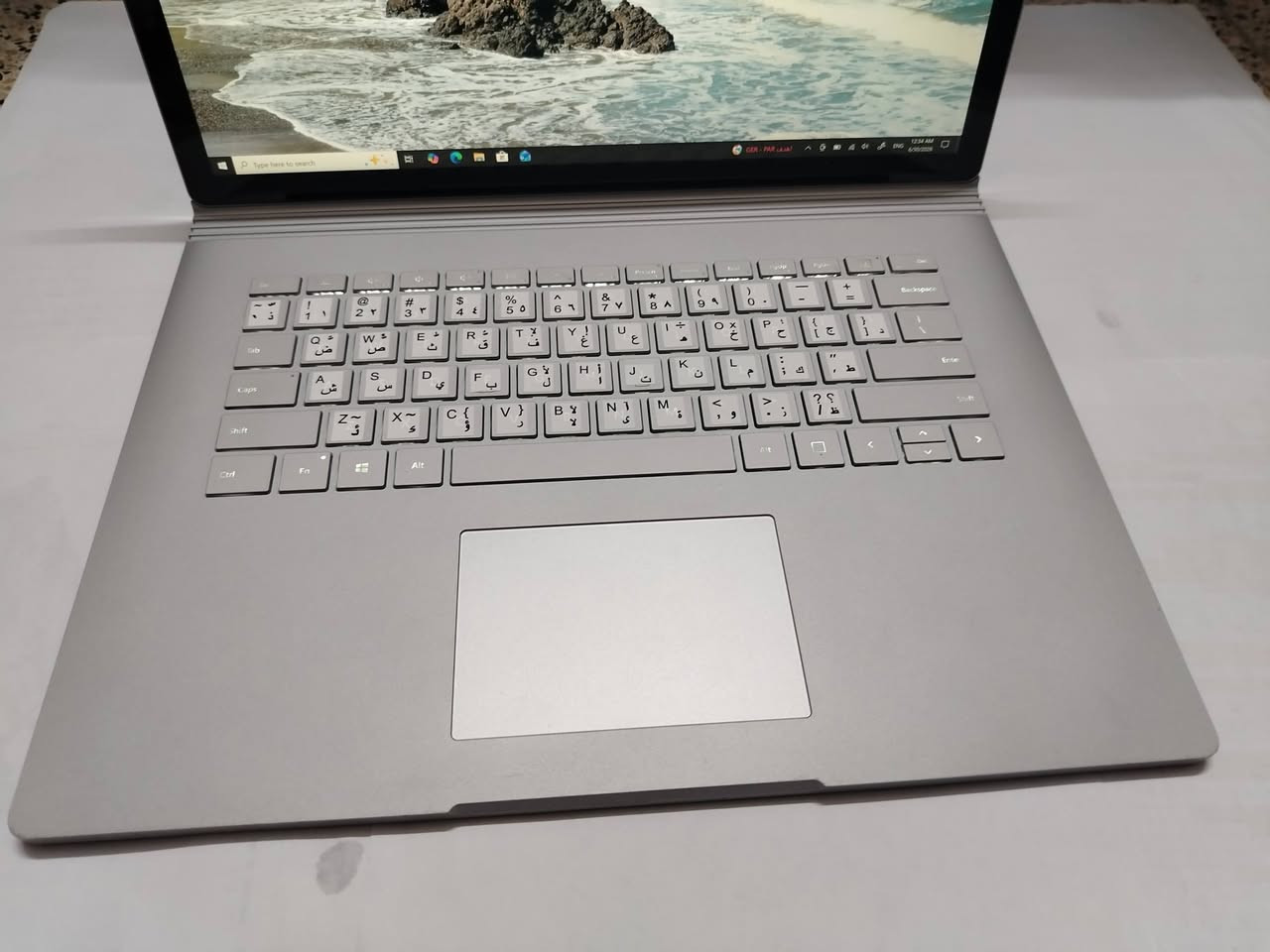 لابتوب للبيع Microsofat Surface book3
كورد 7 الجيل 10
رام 16
هارد m2 256 ssd
كارت شاشة خارجي Nvidia Geforce GTX 1660Ti( 6كيكا)
 كارت شاشة داخلي ( 8 كيكا)
المجموع الكلي ( 14  كيكا)
حجم الشاشة 15
الشاشة لمس 4k وتكون تاب
كيبورد ضوئي
لابتوب نظافة فول 

السعر 675 الف قفل


**إذا كنت صاحب هذا الإعلان وتريد حذفه لأي سبب، رجاءا أرسل رسالة إلى الدعم الفني**