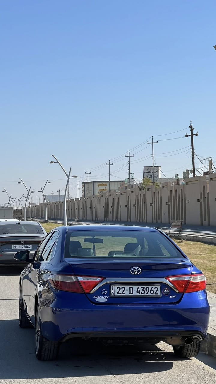 كامري Se 2019
جلد 
شاشة 
كامرة 
كشنات كهرباء 

بيها قطعتين بدون دواخل 
وبدون ايرباگ 

مكان السيارة / الانبار فلوجة 

للاستفسار / ‭0790 261 1275‬
