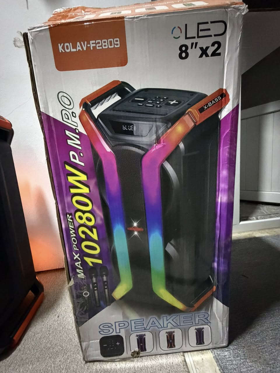 Speaker kolav f2809 سعر١١٠  الف


**إذا كنت صاحب هذا الإعلان وتريد حذفه لأي سبب، رجاءا أرسل رسالة إلى الدعم الفني**