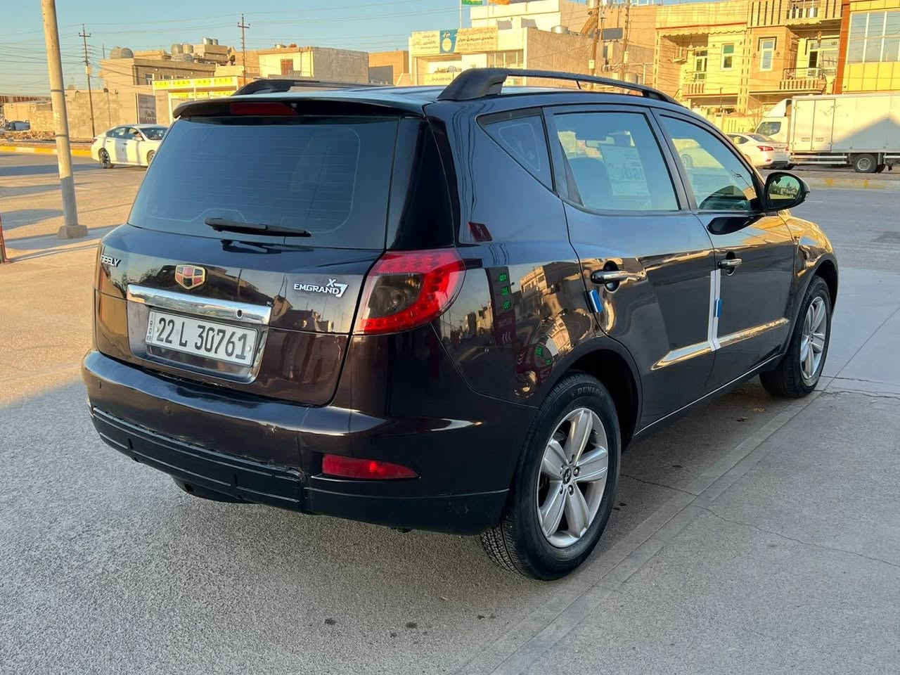 جيلي امكراند 2014 فول مكفوله من الحادث كير محرك كامري بلادي رقم اربيل الدولي تحويل وكاله شرط .بيها جاملغ وبونت صبغ فقط رش شرط بدون حادث سعر67ومجال عنوان اربيل 
***********
***********
***********
جيلي امكراند 2014 دو بارجه بوياغ فول فول مه كينه كامري بلادي .سياركه بى ليدرانه بناو خومانه سعرى أربيل, العراق
