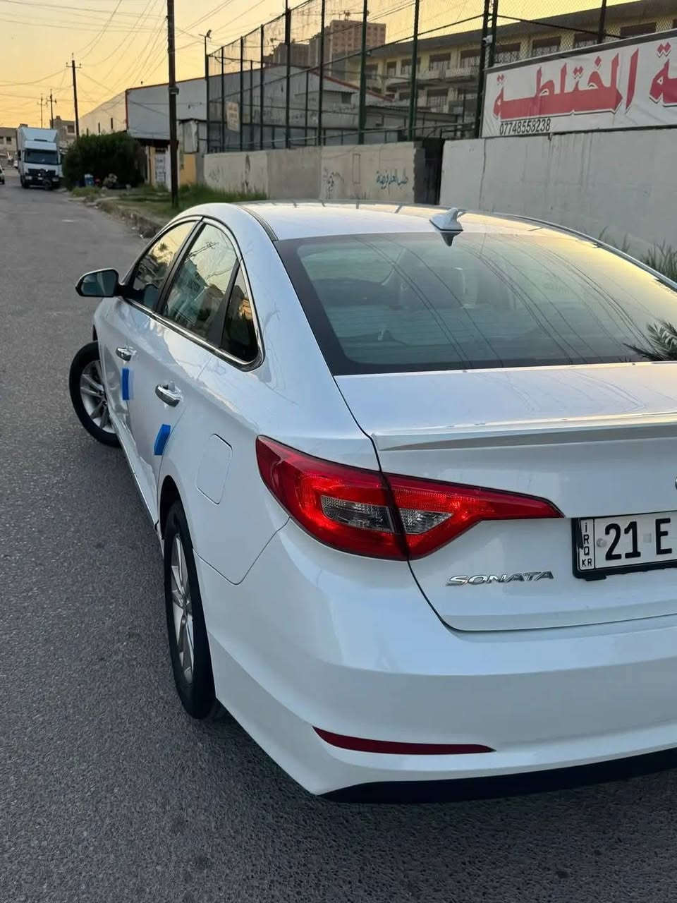 السلام عليكم سوناتا وارد امريكي محرك 2400gdi
سيارة كاملة من كلشي متصرف عليها فلس محرك  تجفيت جديد درجه اولى ضمان سنه منظومة تبريد جديده ثلج 
دوشمة جديدة
موصفات عادية 3وضعيات قيادة عادي وسبورت وايكو
ليبل واحد بيه بس جاملغ مصلح بالعراق وبيه تشليع صبغ بالكصة مال القمارة تاخذها شرط فحص سونار 
رقم سليمانية باسمي رقم دولي سنويه لل29  تحويل ثاني يوم  كاملة متصرف ربع دينار عليها  عنواني بغداد 
السعر130
ماشية 86 الف ميل
كلشي موجود بالسوك رجا لحد يكسر اليجي يشوف بعينه اشكد صارف عليها  تاخذها تفحص سونار 
شاشة كبيرة مع كامرة دوارة


**إذا كنت صاحب هذا الإعلان وتريد حذفه لأي سبب، رجاءا أرسل رسالة إلى الدعم الفني**