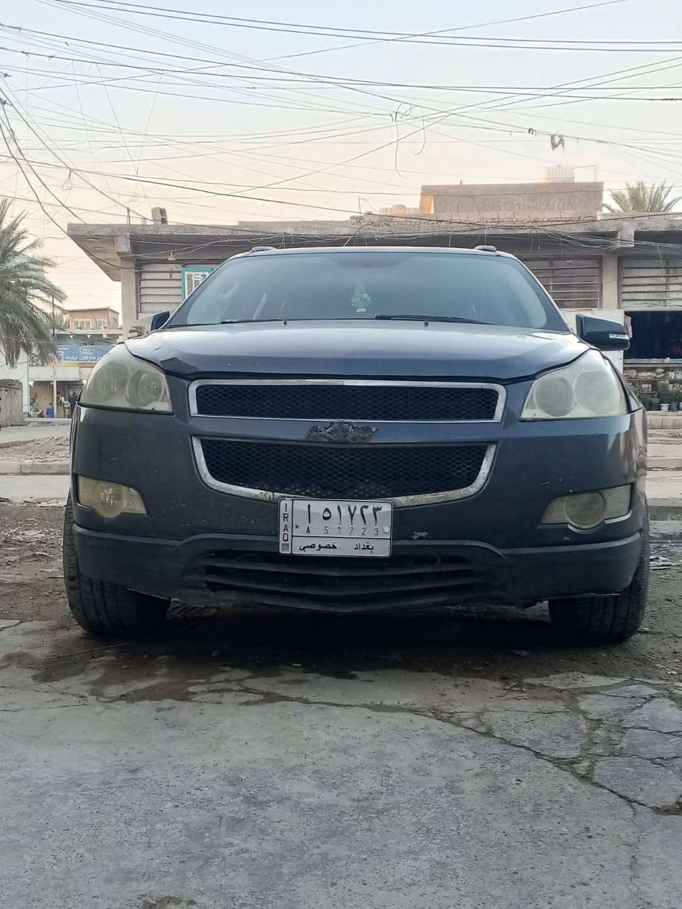 سلام عليكم ورحمة الله شوفرليت ترافلس موديل 2011 تبريد ثلج صدر 80 بل ميه سياره الله شاهد تخبل عائلية وارد امريكي ضربتها جاملغات الوره و جنطه مصبوغه احزام الرقم *********** بغداد, العراق
